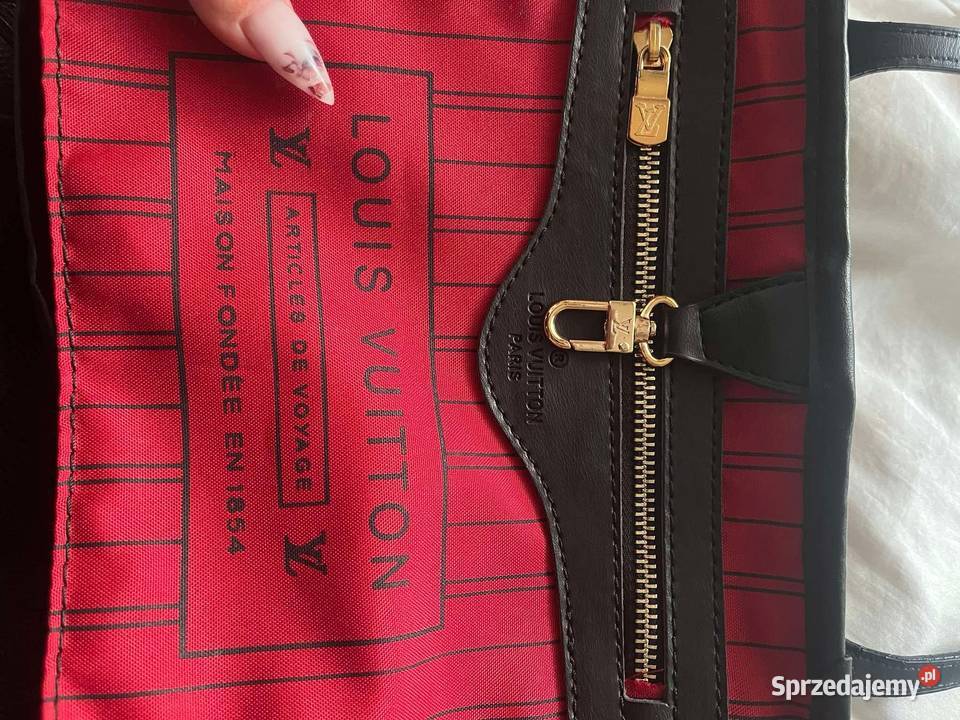 Czarna torba louis vuitton Uniseks Torby i torebki Złotoryja