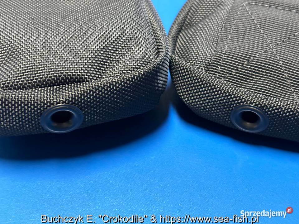 Kieszenie trymujące para 2 balastu wchodzi do