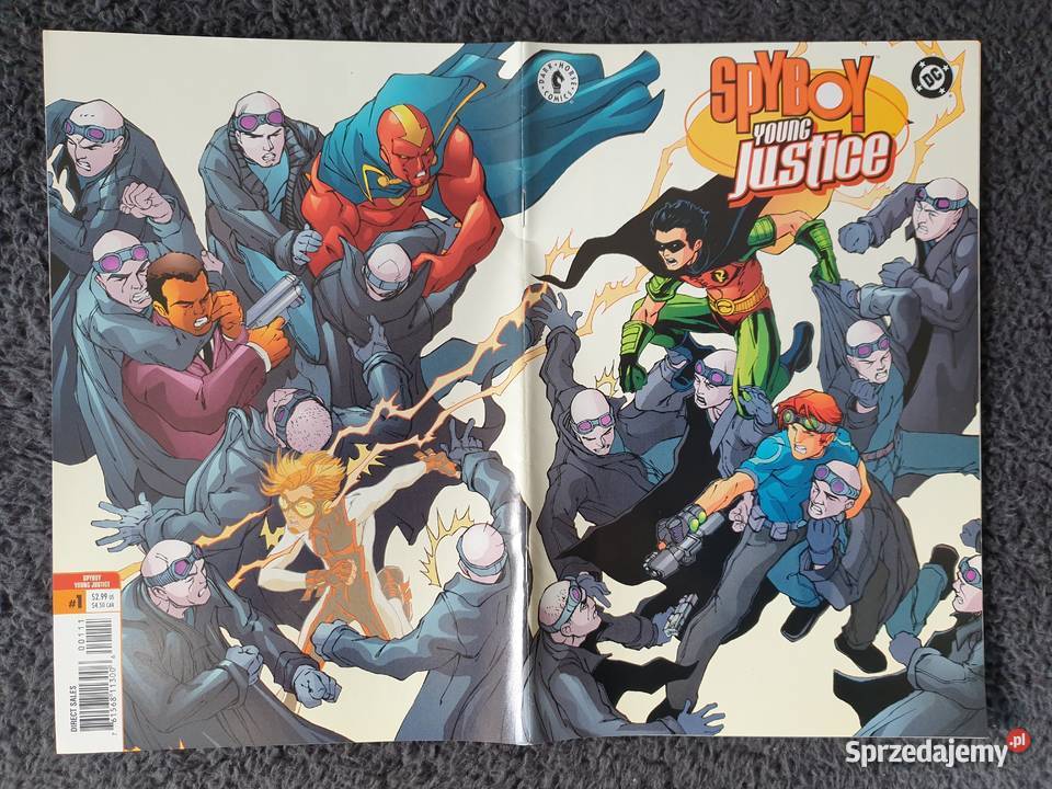Spyboy Young Justice Dark Horse DC Crossover Rok wydania 2002 Kultura i Rozrywka Gdynia