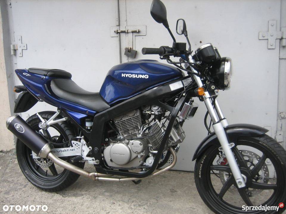 Hyosung GT 125 2007 23 000 fioletowy Inowrocław