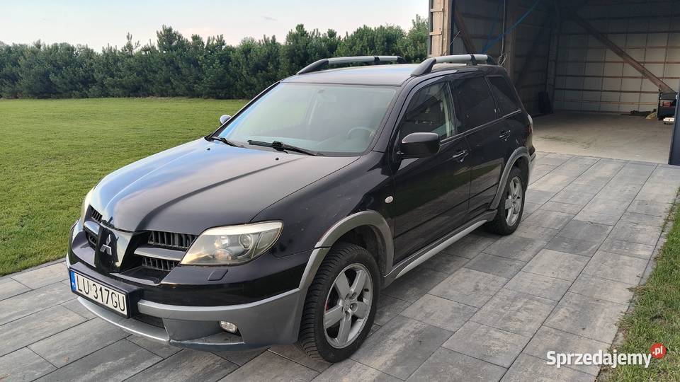 Mitsubishi OUTLANDER 24 benzyna LPG nieuszkodzony Motycz