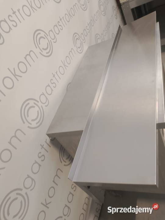 Półka ze stali nierdzewnej 140x30