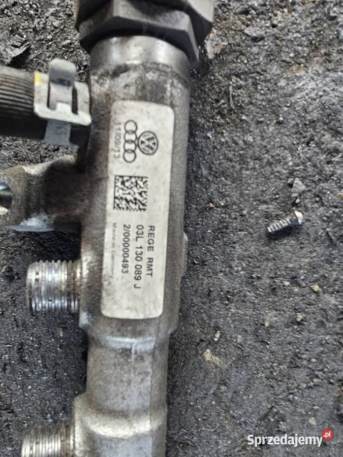 Listwa wtryskowa czujniki kpl VW audi seat skoda Nowy Dwór Mazowiecki