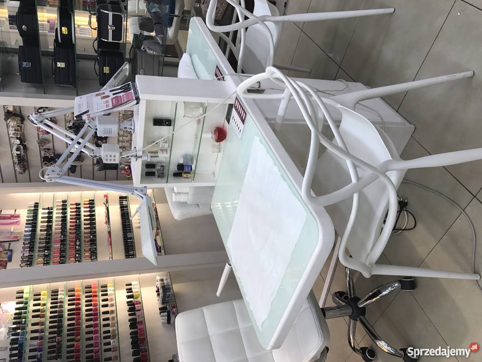 Stolik do manicure podwójny Zdrowie i Uroda mazowieckie Warszawa