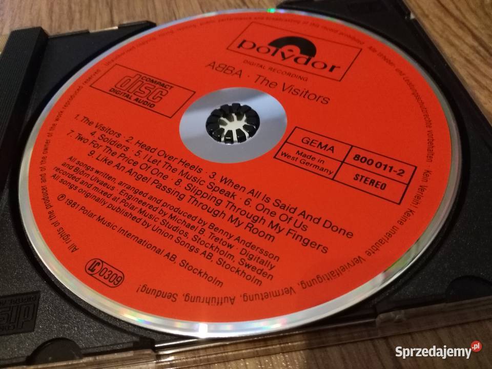 ABBA The Visitors Polar Music 1981 Polydor kujawsko-pomorskie Włocławek
