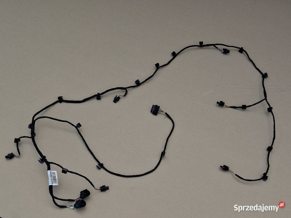 SKODA KODIAQ WIĄZKA INSTALACJA ZDERZAKA PRZÓD