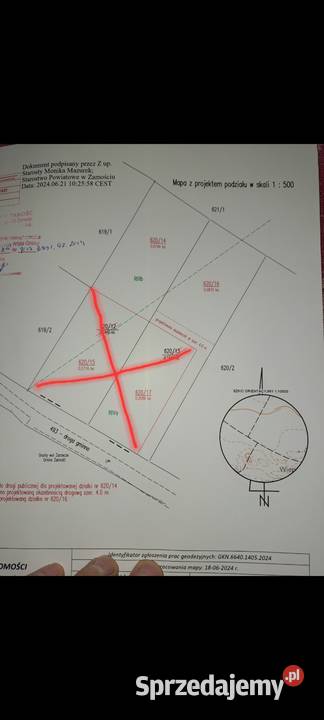 Działka budowlana na Roztoczu 10 Zamościa budowlana lubelskie Wieprzec