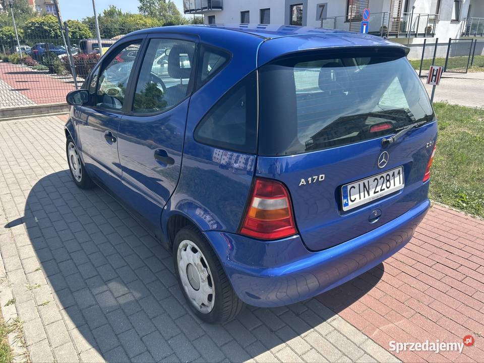 Mercedes A klasa 17 diesel automat klima sprawna 1700cm3 Inowrocław
