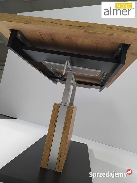 Ławostół L58 biały czarny Ława Stół rozkładany Gdynia