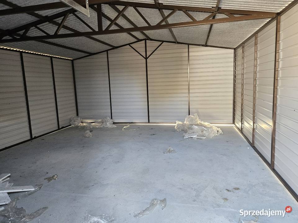 5x6 Garaze Blaszane Garaż Blaszany Blaszak 330zł/m2 Parczew