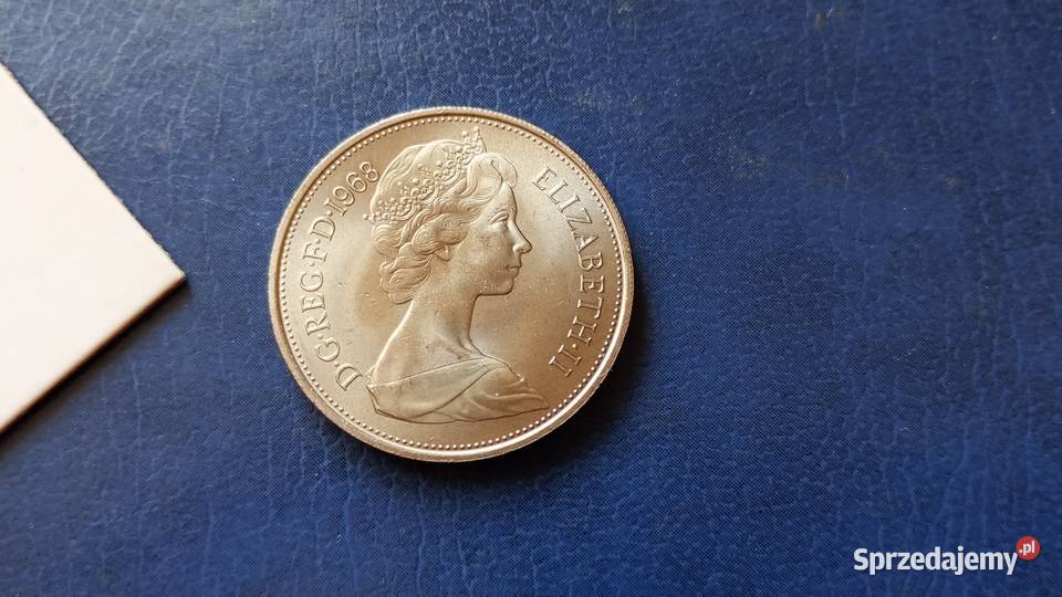 Stare monety 10 pens 1968 Wielka Brytania
