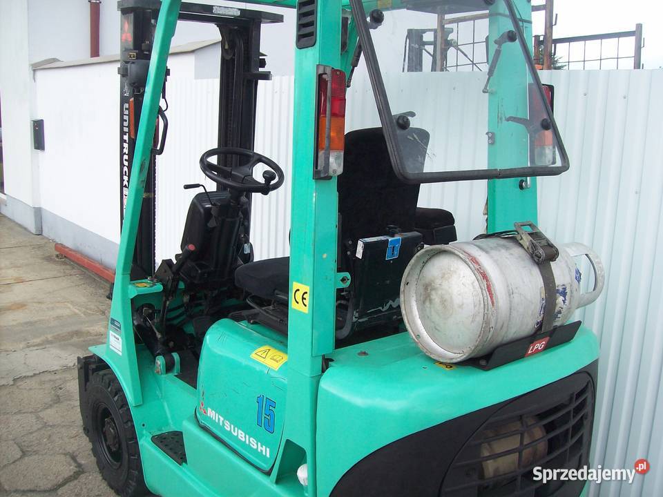 Wózek widłowy widlak Mitsubishi 15 T BGaz LPG Lublin