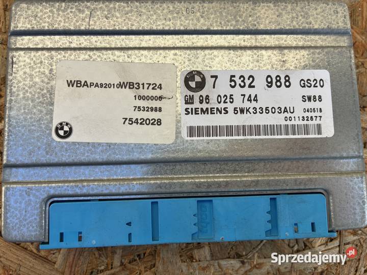 Komputer Sterownik Silnika Bmw X3 30