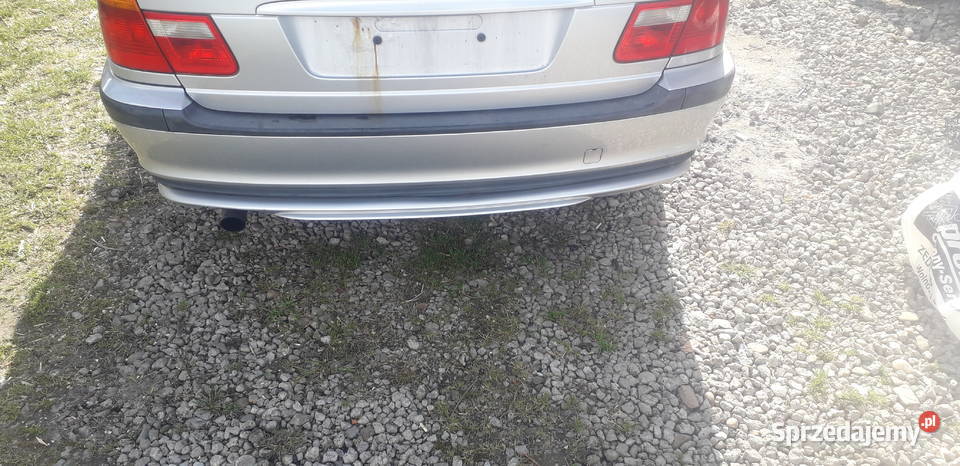 Zerzak tylny BMW E46 KOMBI SREBRNY METALIK