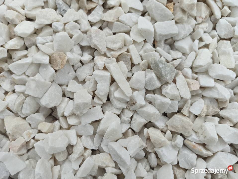 Grys Biała Marianna biały kamień Grys Bazaltowy Szczecin