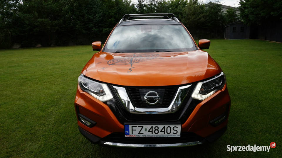 Nissan XTrail Salon Polska Piękny wyposażony światła do jazdy dziennej lubuskie Zielona Góra