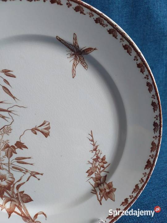 Talerz płaski Sarreguemines lubuskie Skwierzyna sprzedam