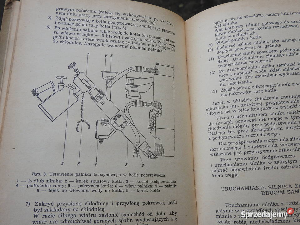 LUBLIN KSIĄŻKA OBSŁUGI SAMOCHODU 1954 nie Warszawa