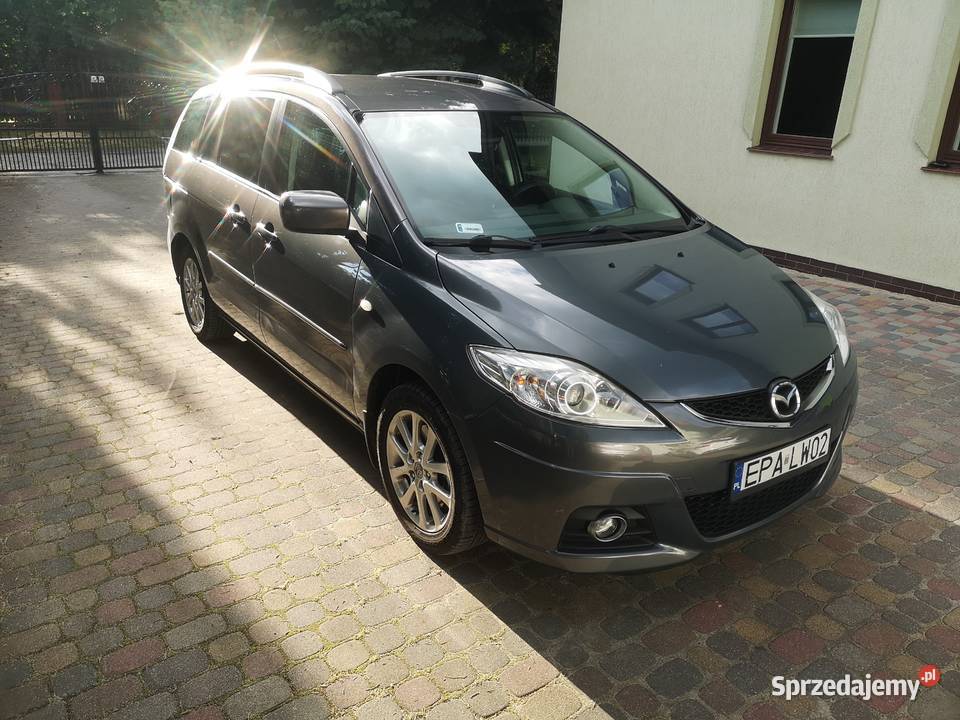 Zadbana Mazda 5 2010 radio Łódź