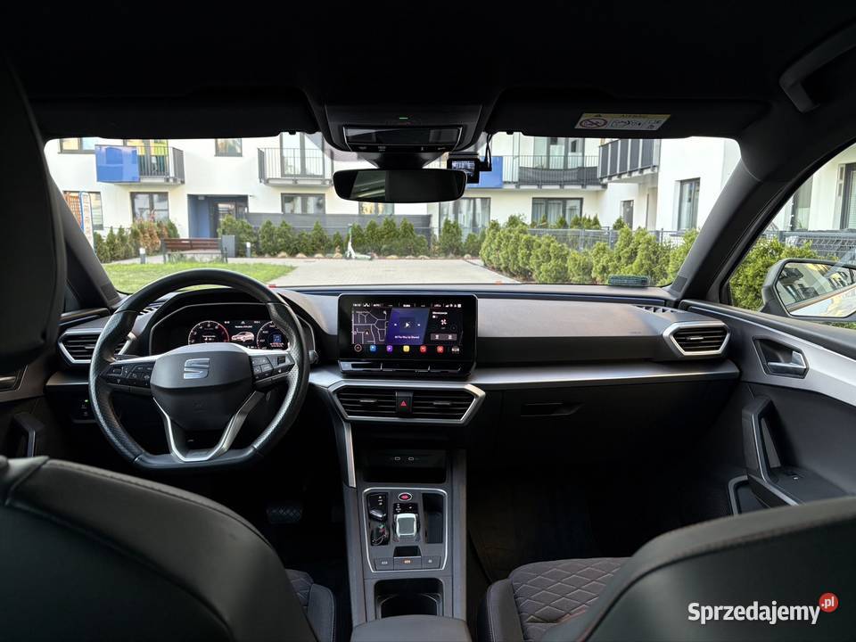 Seat Leon 15 tsi dsg na gwarancji wspomaganie kierownicy mazowieckie Warszawa
