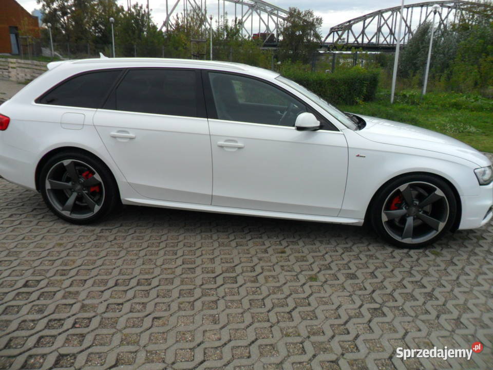 Audi a4 18 TSI SLINE manual super stan światła przeciwmgielne