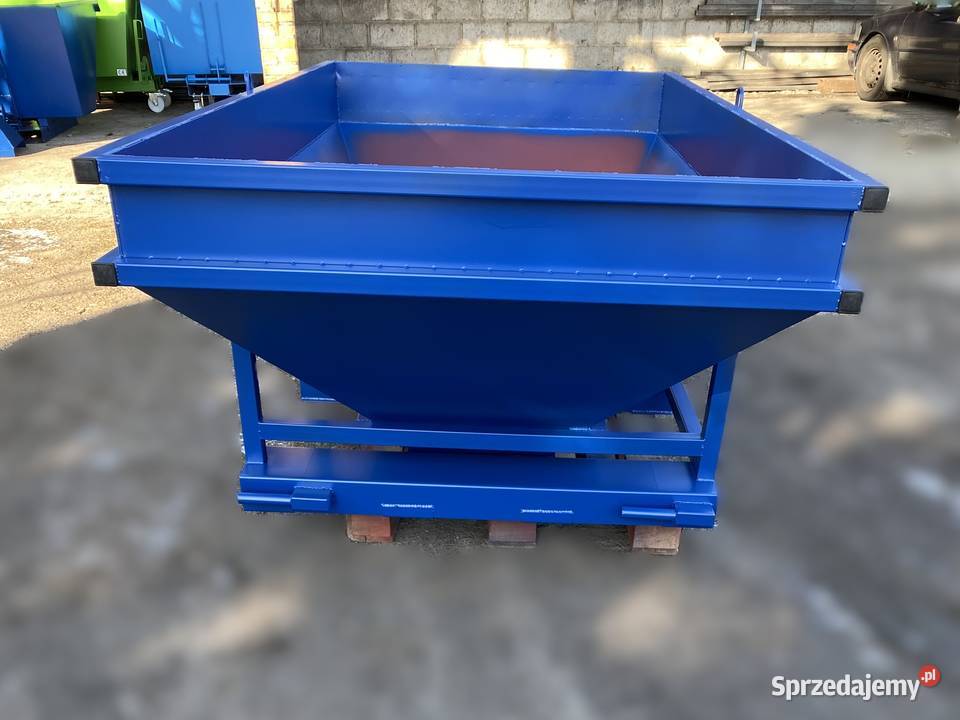 Kosz zasypowy paczkarka Bufor przyjęciowy do big Niedrzew Pierwszy