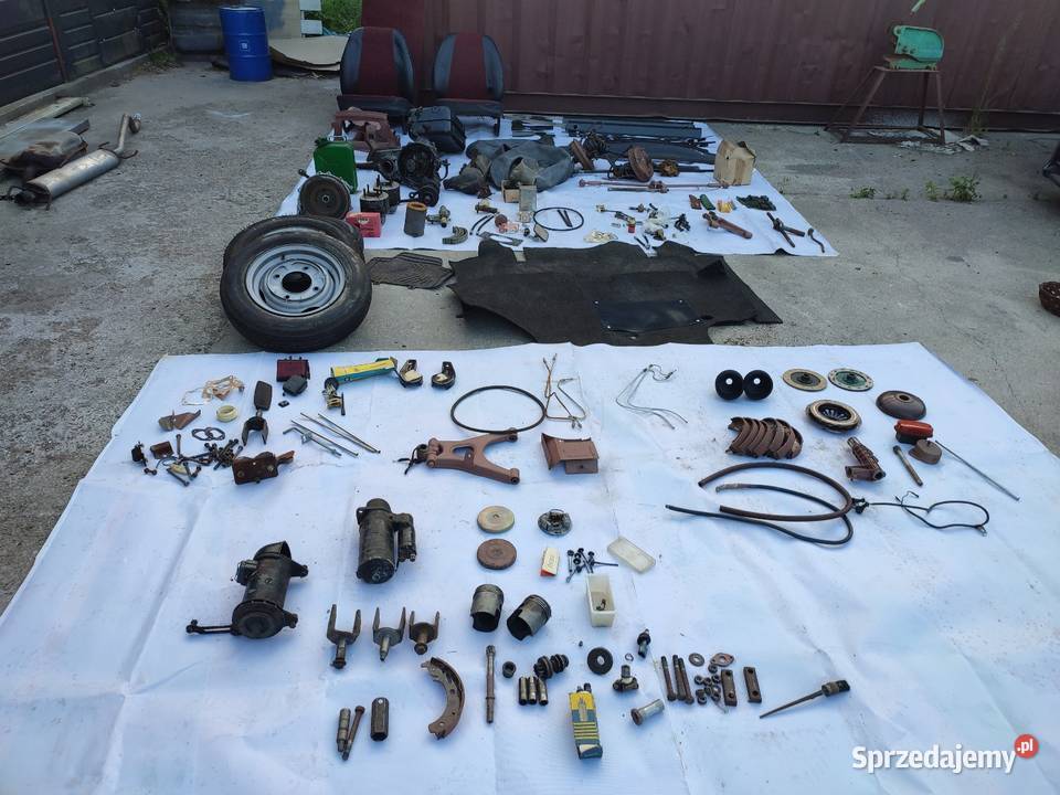 Dużo części trabant 601 sprzedam