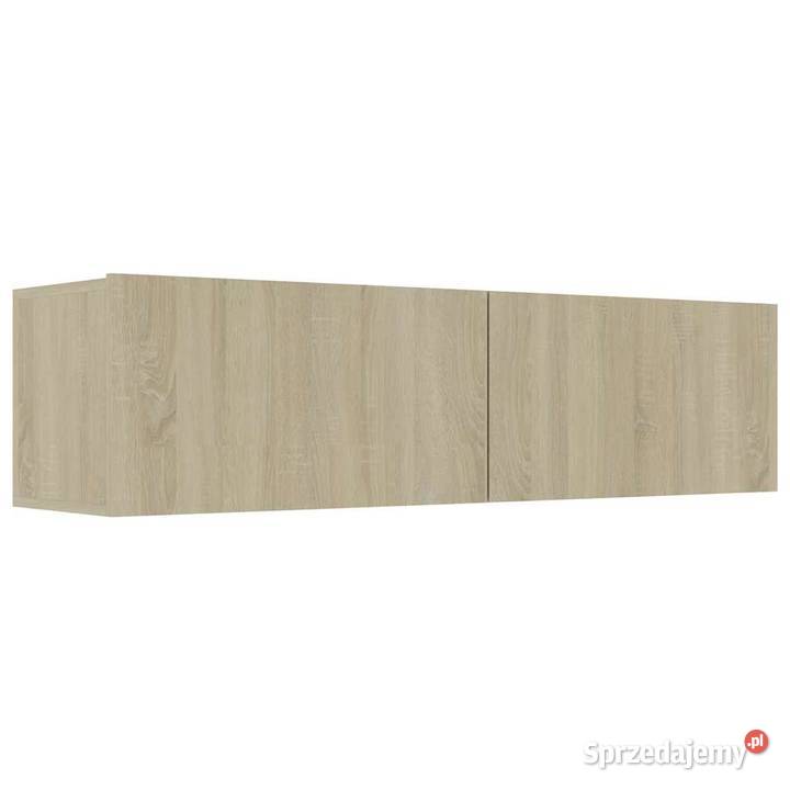 vidaXL Szafka pod telewizor dąb sonoma 120x30x30