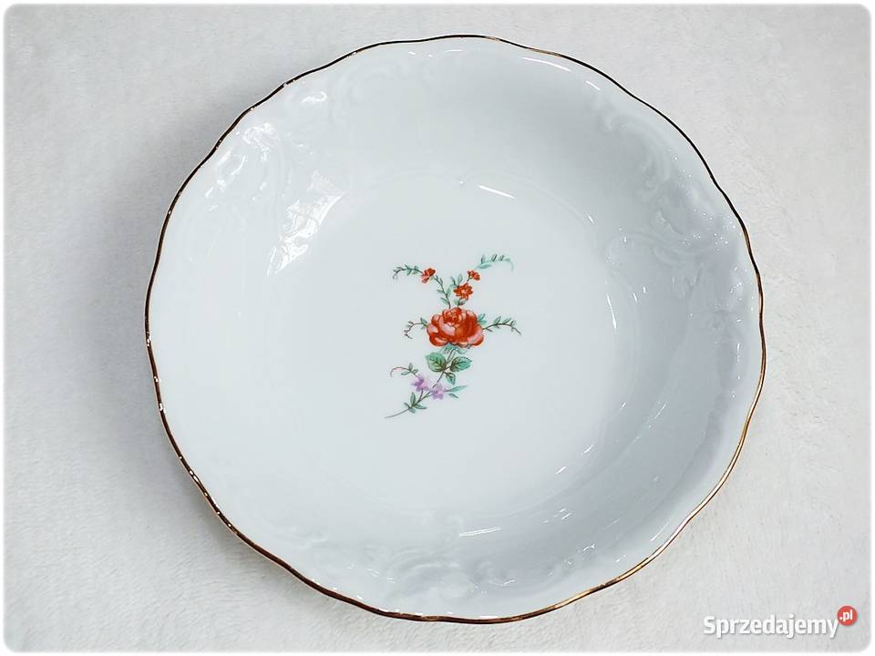 Stara Salaterka Porcelana Wałbrzych 13 Talerzyk Żary