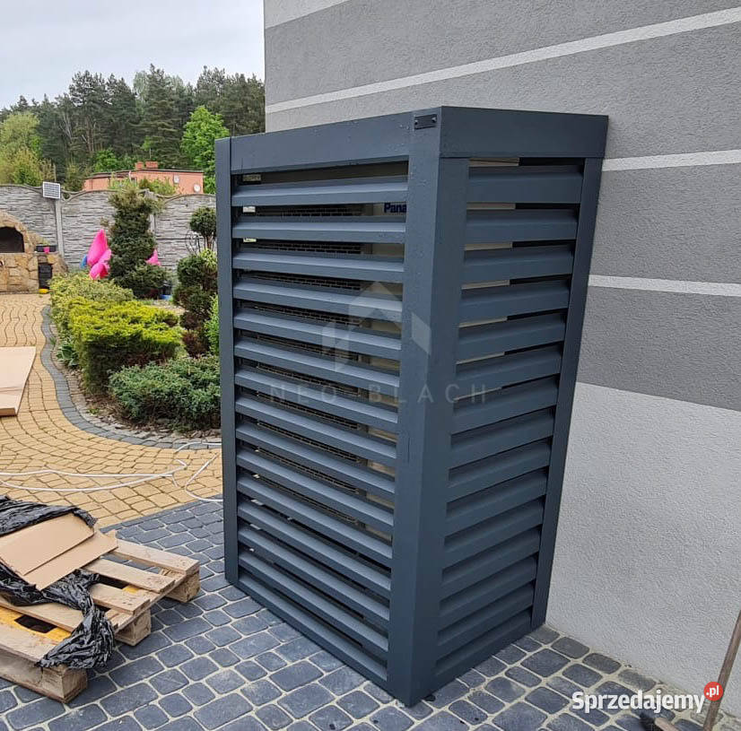 Osłona pompy ciepła 90x50x180 antracyt NB264 kujawsko-pomorskie Toruń sprzedam
