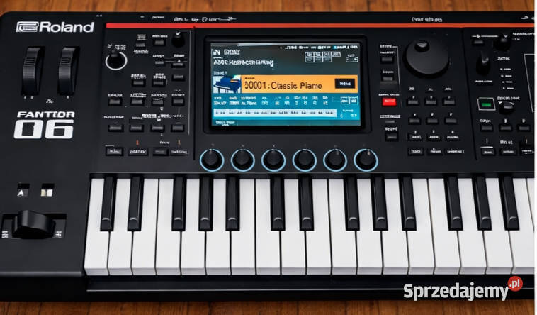 Roland Fantom06 Stan B Twardy Case Okazja warmińsko-mazurskie Szczytno