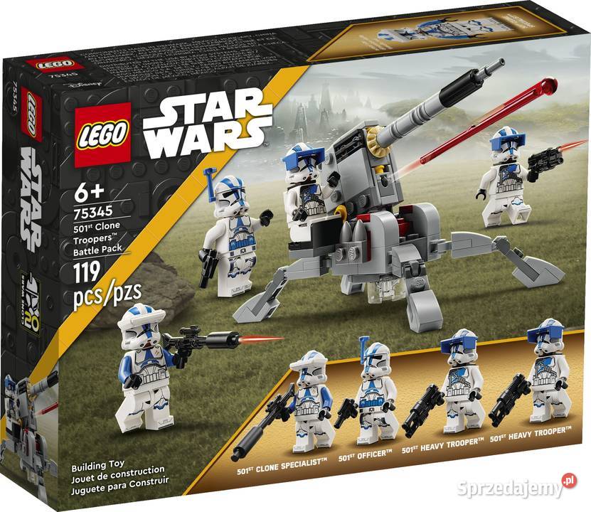 LEGO Star Wars 75345 Zestaw bitewny z Warszawa