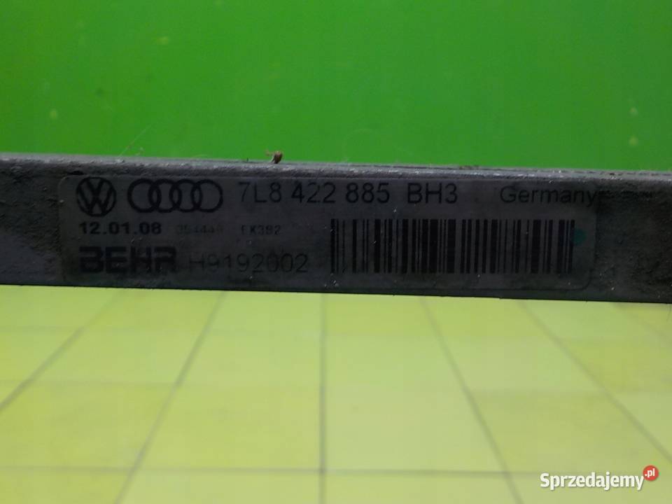 AUDI Q7 4L SLINE 42 TDI 08r 5D chlodnica oleju mazowieckie Suków