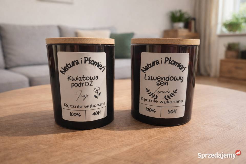 ŚWIECE SOJOWE PIĘKNIE PACHNĄ Sulechowo