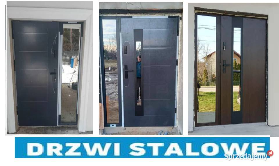 Drzwi wejściowe zewnętrzne do mieszkania z łódzkie Łódź