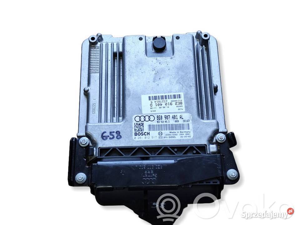 Audi A4 B7 STEROWNIK KOMPUTER SILNIKA ECU wielkopolskie