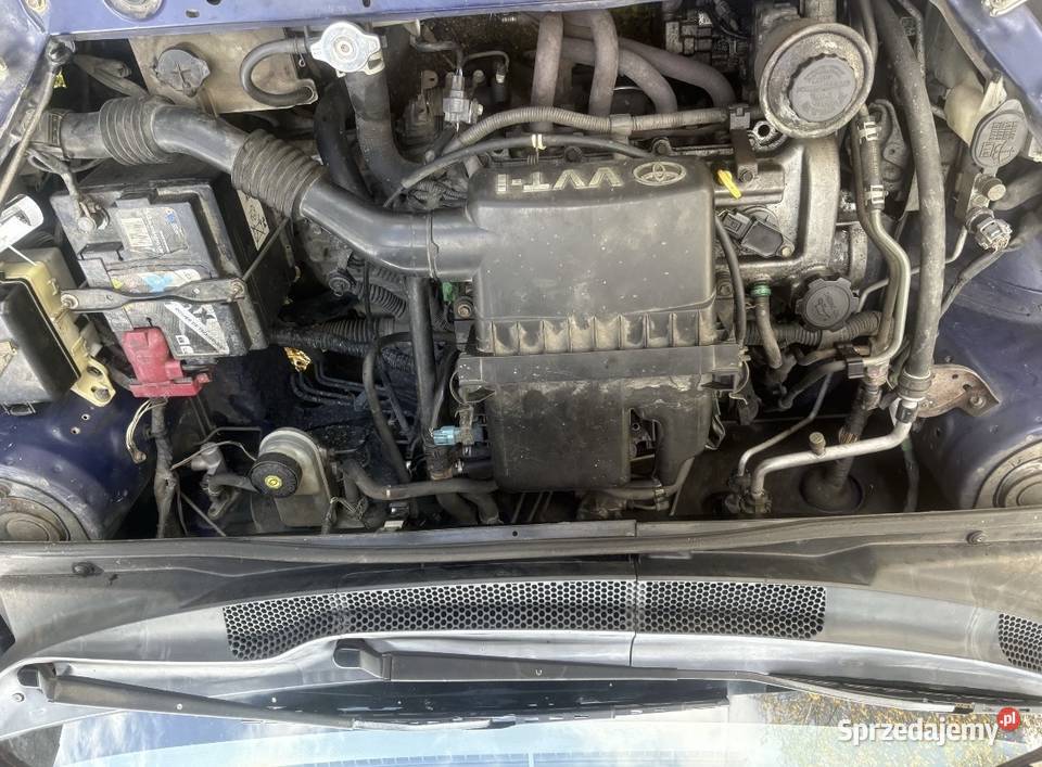Toyota Yaris 10 68 2000 KLIMATYZACJA uszkodzone nieuszkodzony Pińczów