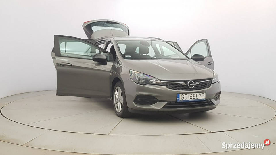 Opel Astra 12T Edition SS Z Polskiego Salonu FV szary Warszawa
