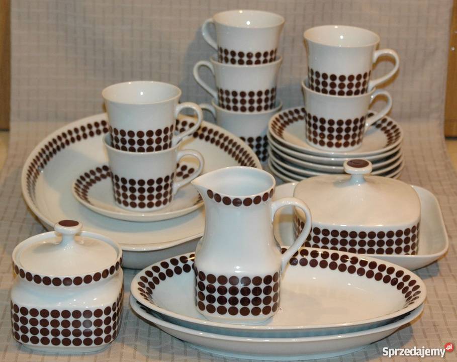 Porcelana czeska Thun KOMPLET Porcelana i szkło Warszawa