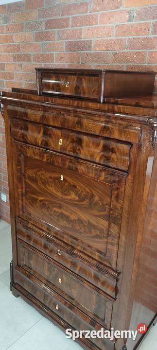 Ekskluzywna szafa blenda biedermeier antyk Łagów