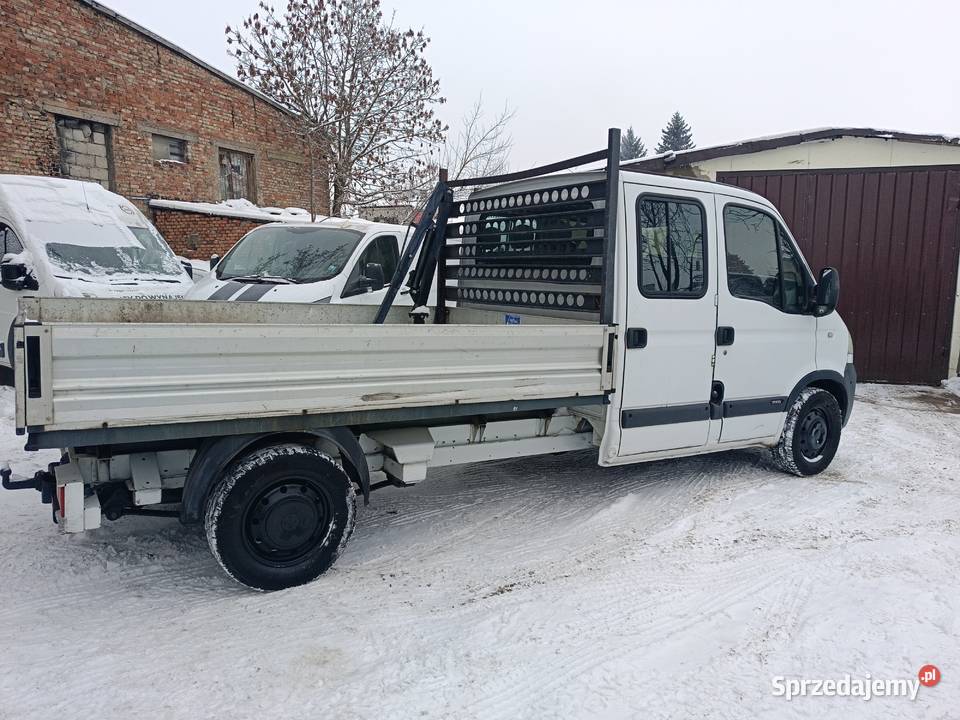 Opel Movano 2 5 CDTI Doka Brygadówka nieuszkodzony Grajewo sprzedam