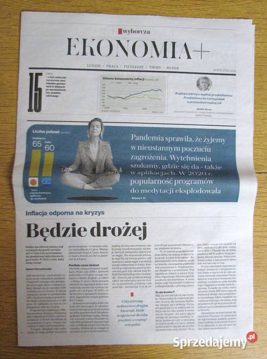 Ekonomia 25 Gazeta Wyborcza miękka Parczew sprzedam