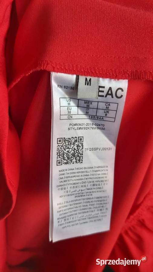 Sukienka Guess rozmiar M czerwony Lublin