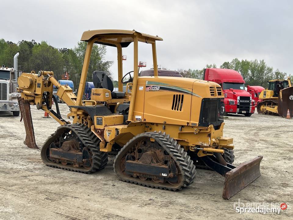 Vermeer RTX1250 Pługoukładacz mazowieckie Ciechanów