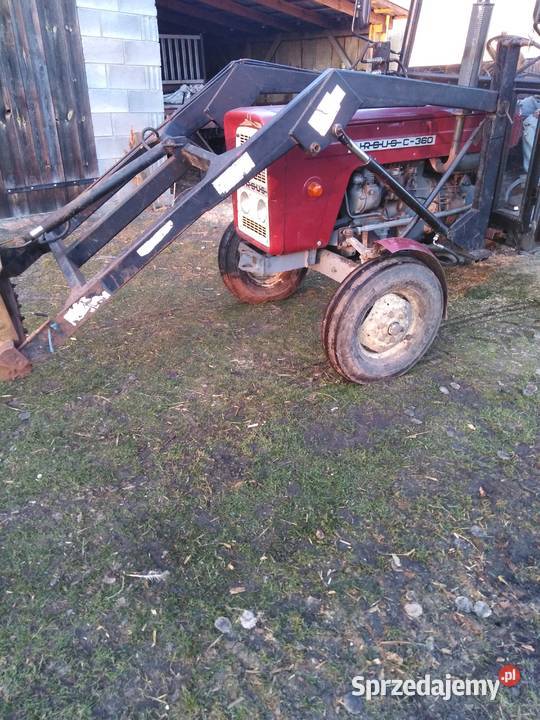 Ładowacz czołowy c 360 mazowieckie Stara Błotnica sprzedam