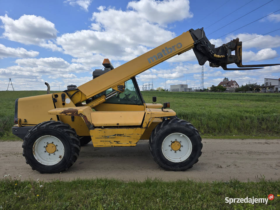 BEZ MINIMALNEJ Ładowarka teleskopowa MATBRO TS nieuszkodzony podlaskie Baliki