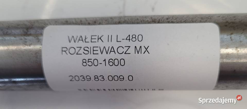 WAŁEK II L480 ROZSIEWACZ MX 8501600