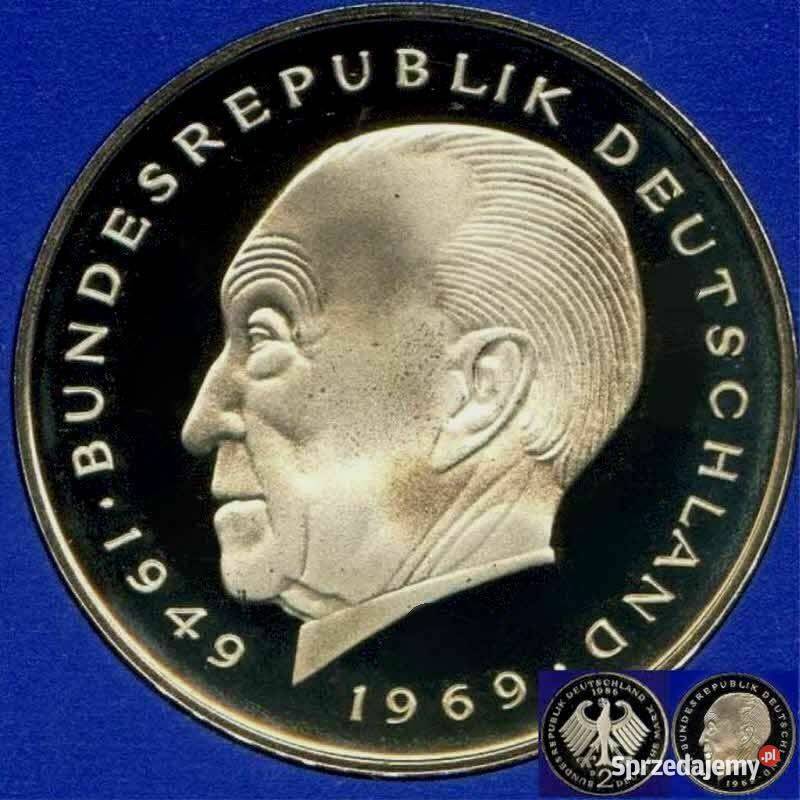 2 Marki 20 rocznica Republiki Federalnej 1969  D