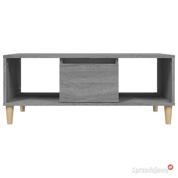 Stolik kawowy szary dąb sonoma 90x50x365 mazowieckie Warszawa