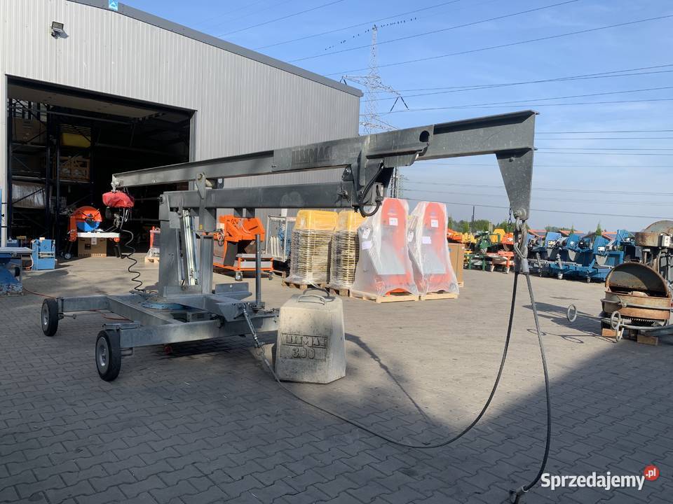 Minidźwig Dźwig LISSMAC LMK 300 TFE minikran Poznań